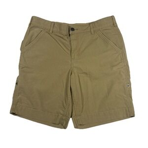 Carhartt Force Work‎ Shorts Size 12 Khaki Ripstop Relaxed Fit Utility Carpenter
